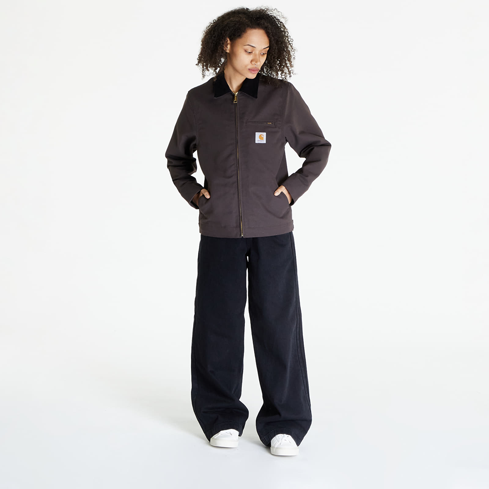 Carhartt wip detroit jacket tobacco sale