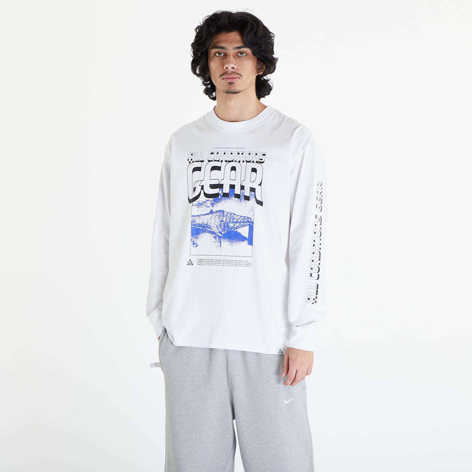 T-shirts Nike ACG Men's Long-Sleeve Dri-FIT T-Shirt Summit White