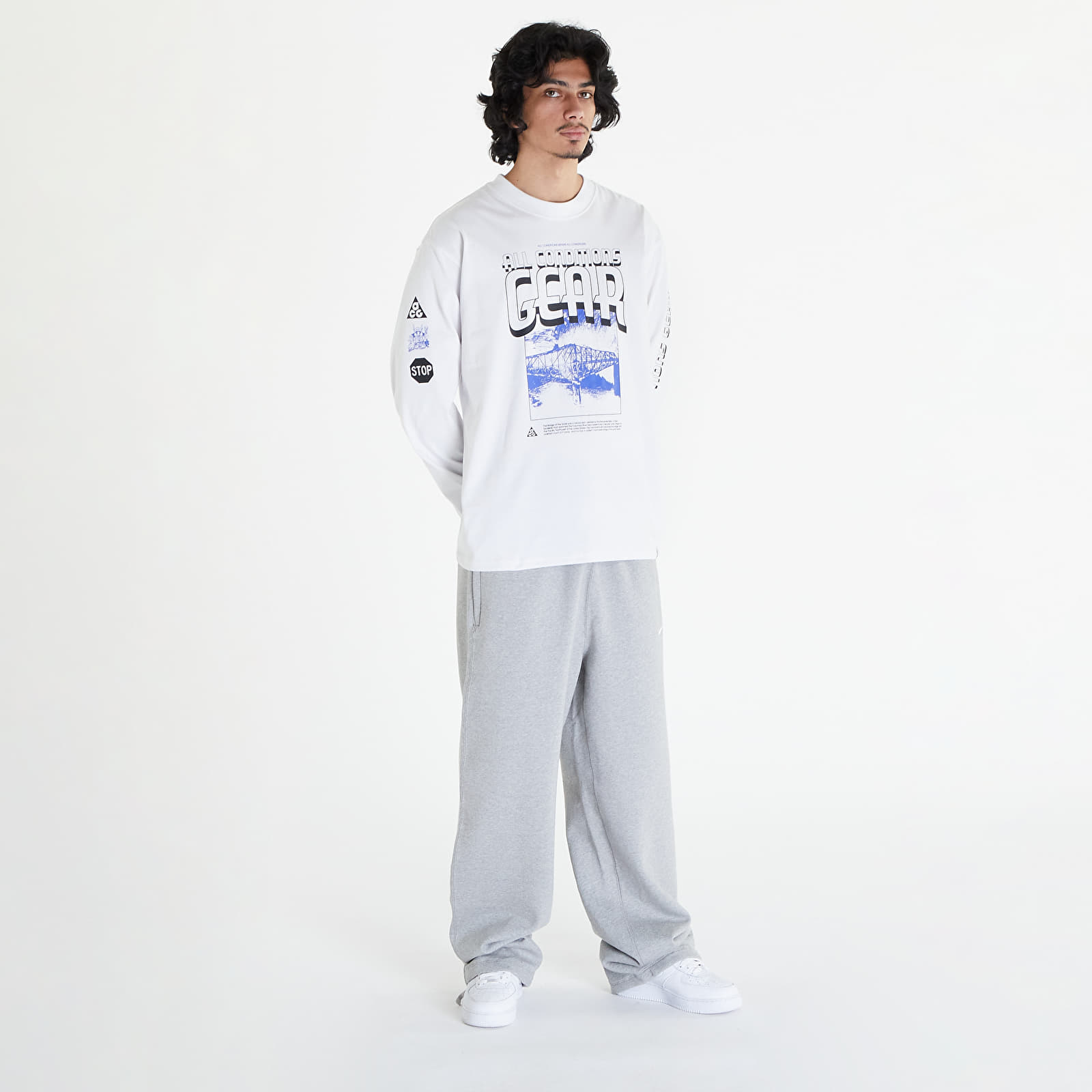 T-shirts Nike ACG Men's Long-Sleeve Dri-FIT T-Shirt Summit White