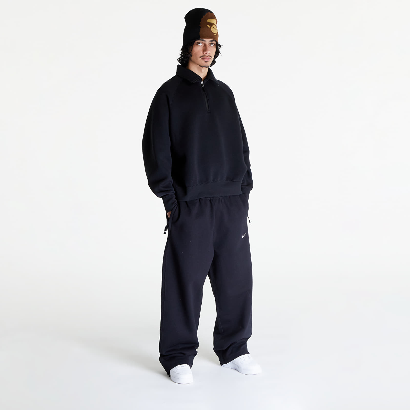 Hoodies and sweatshirts Nike Tech Fleece Men s Reimagined 1 2 Zip Top Black Footshop