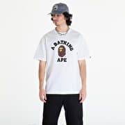Bathing ape shirt white discount
