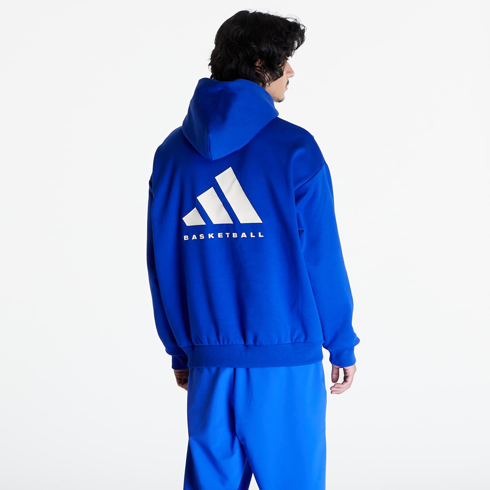 Sudaderas adidas Basketball Hoodie UNISEX Lucid Blue