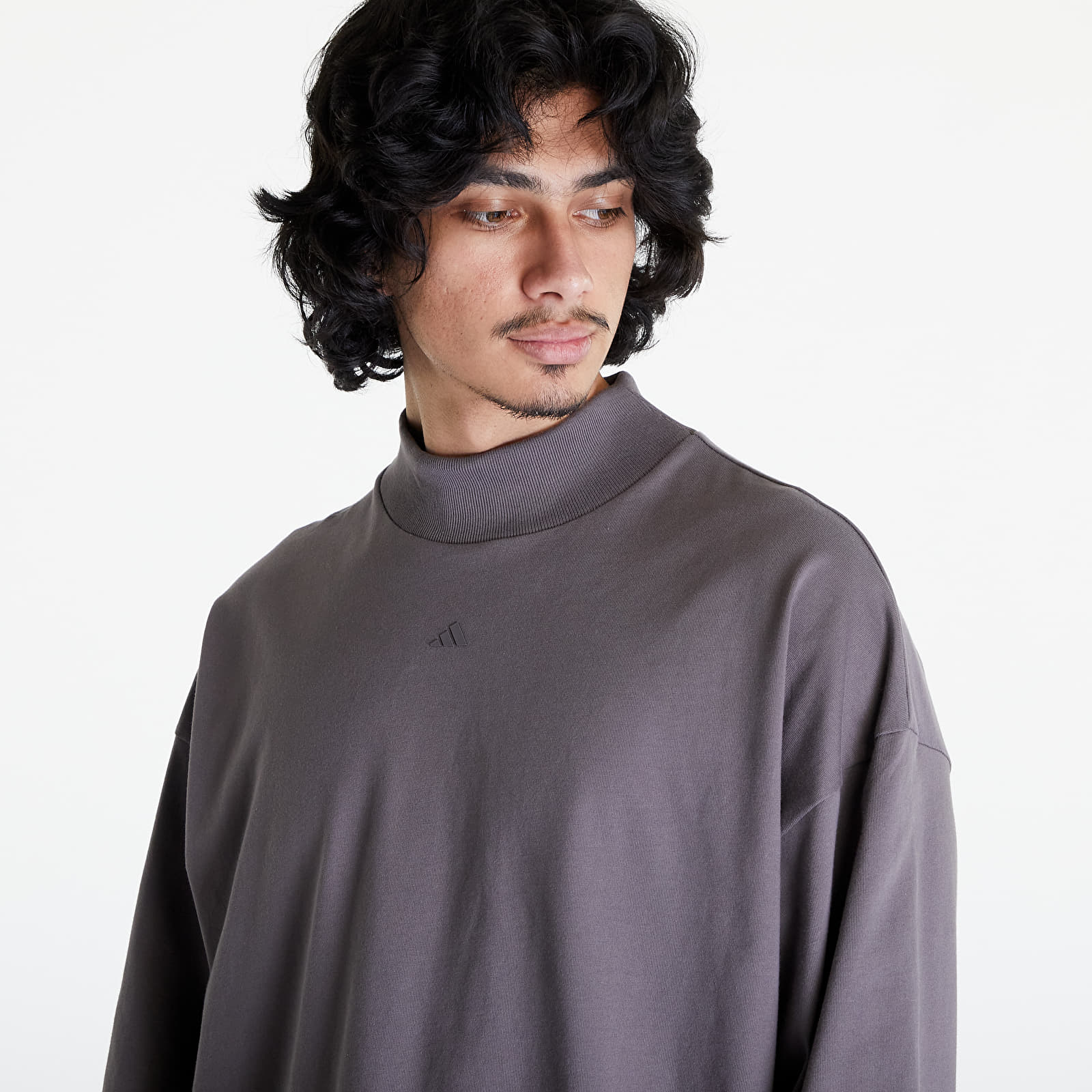 Mathis Active Long Sleeve Tee - Charcoal