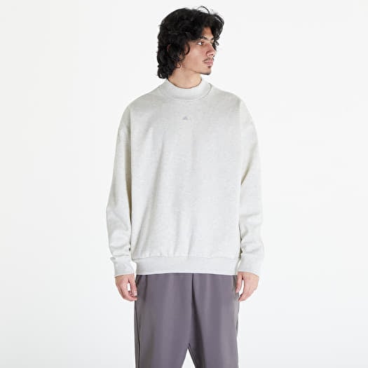 White crew neck sweatshirt discount