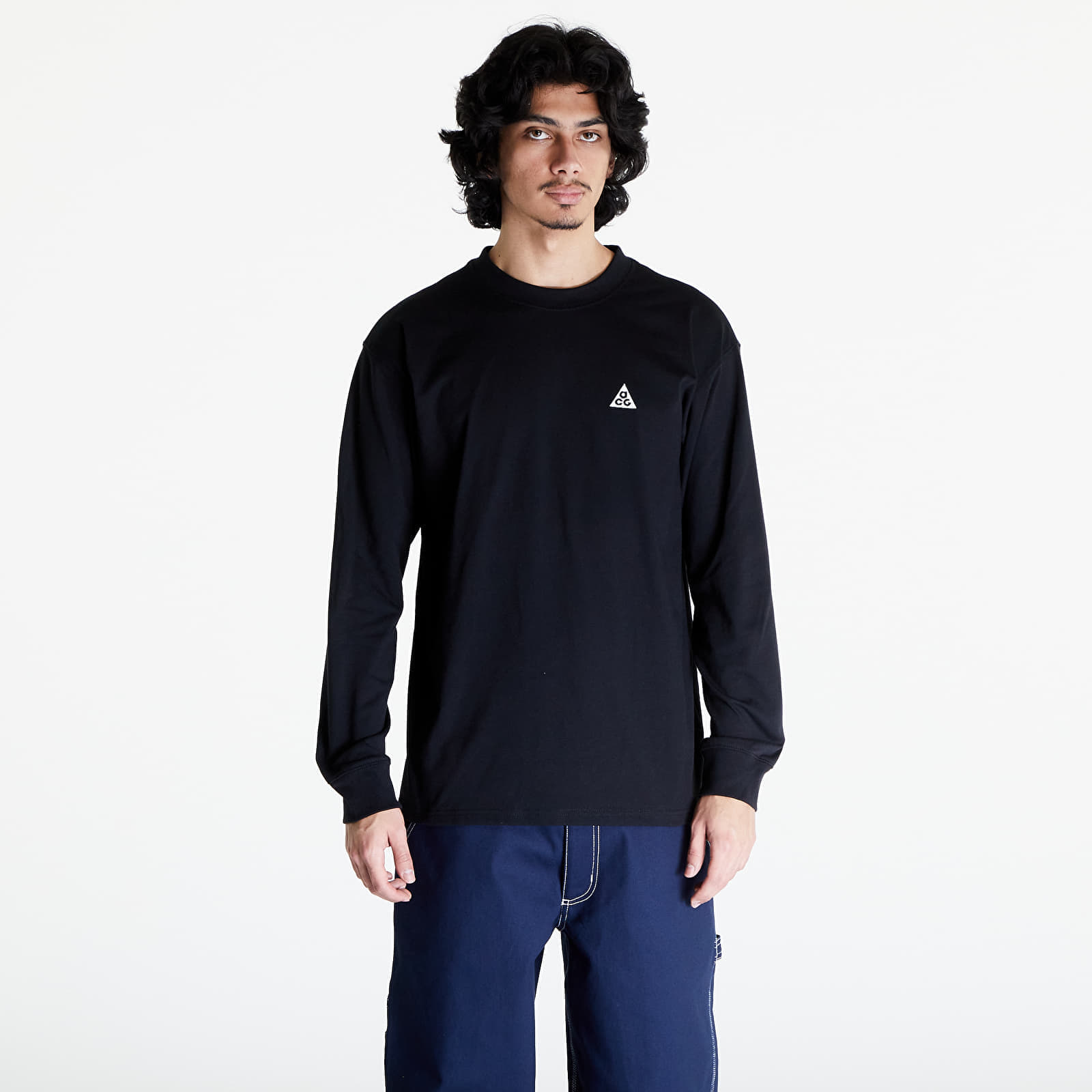 Levně Nike ACG Men's Long-Sleeve Dri-FIT T-Shirt Black