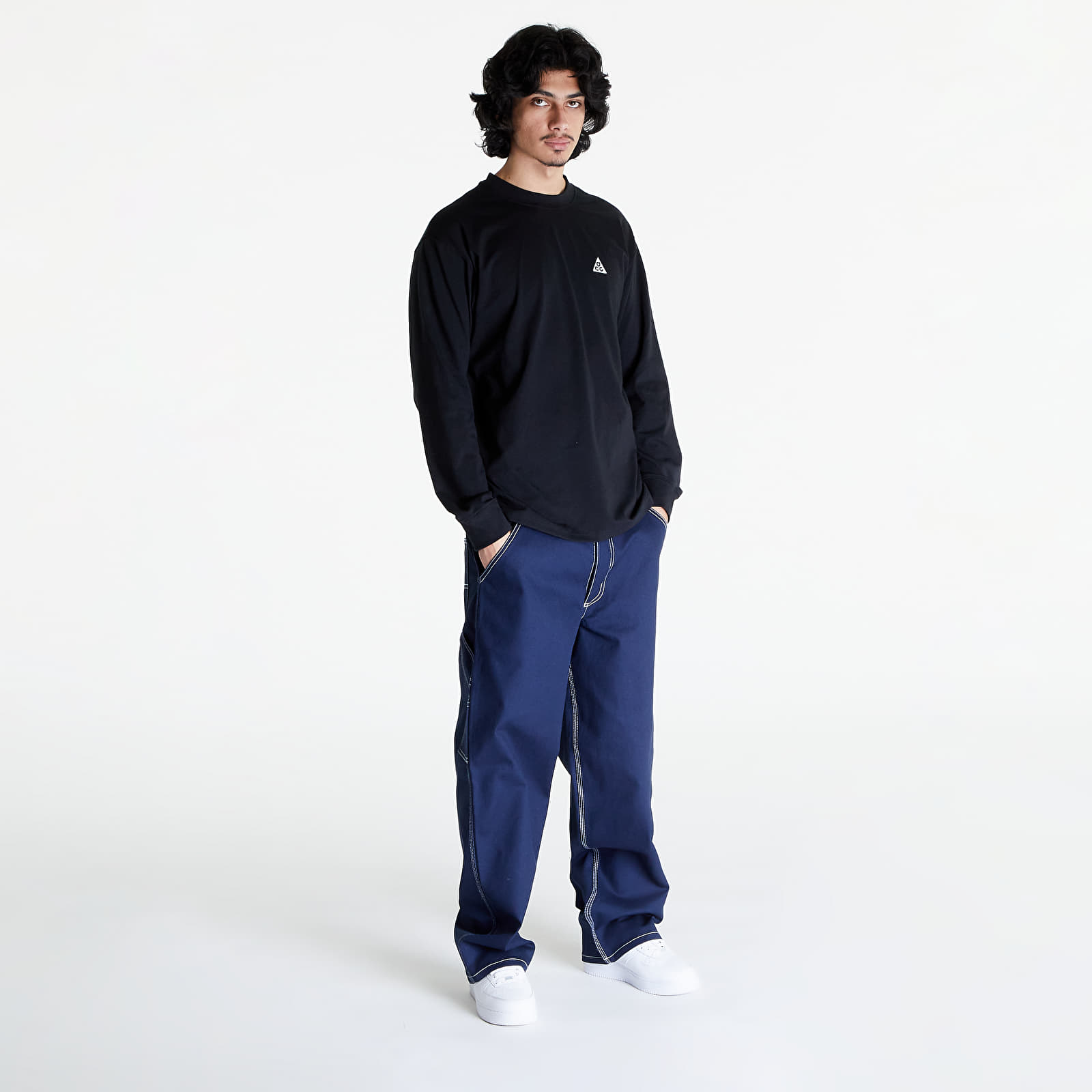 Pólók Nike ACG Men's Long-Sleeve Dri-FIT T-Shirt Black