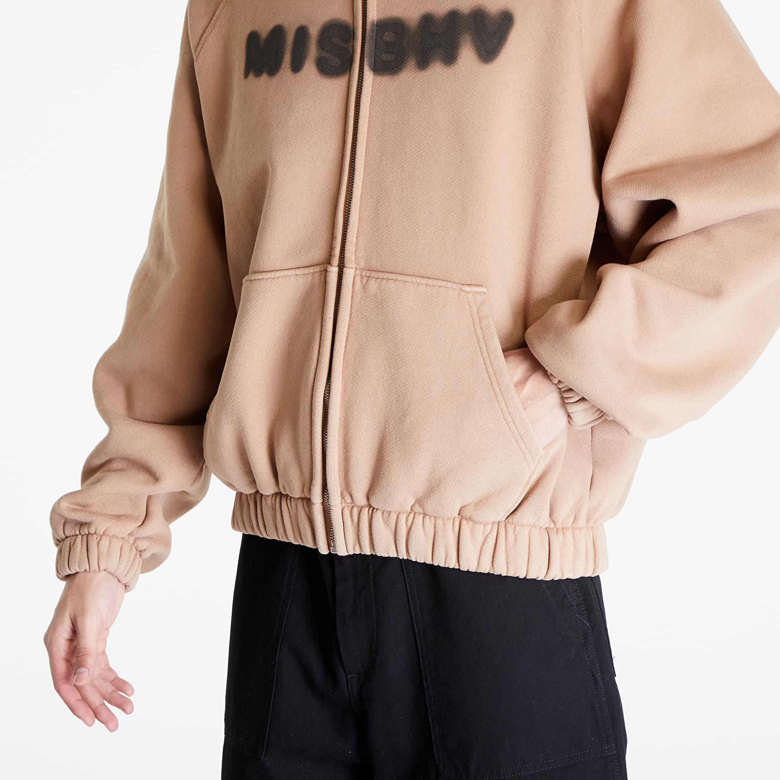 Sudaderas MISBHV Community Zipped Hoodie UNISEX Vintage Brown