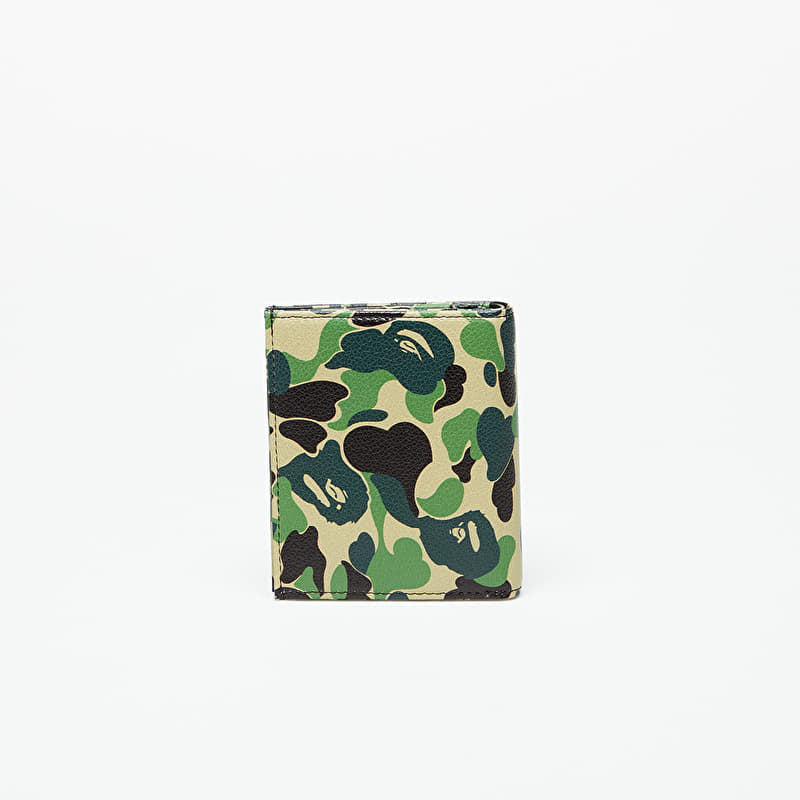 Wallets A BATHING APE ABC Camo Mini Wallet Green (001SGK301011M