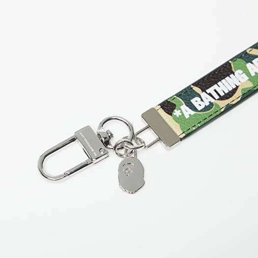 Other accessories A BATHING APE ABC Camo Keychain Green Footshop