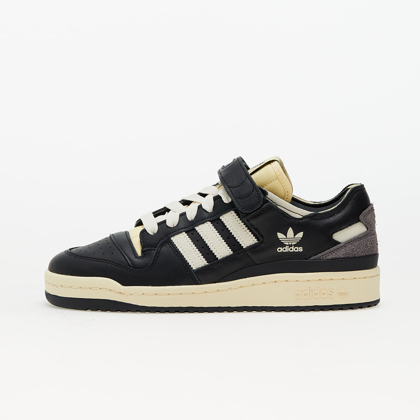 Мъжки кецове и обувки adidas Forum 84 Low Core Black/ Crew White/ Easy Yellow