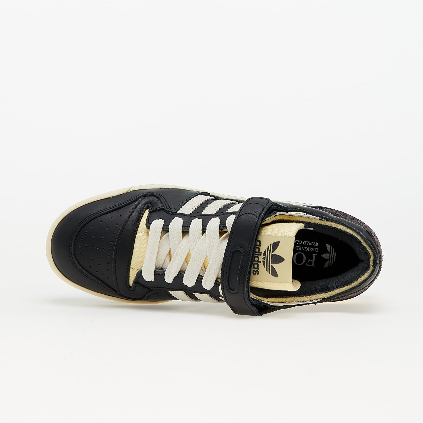 Мъжки кецове и обувки adidas Forum 84 Low Core Black/ Crew White/ Easy Yellow
