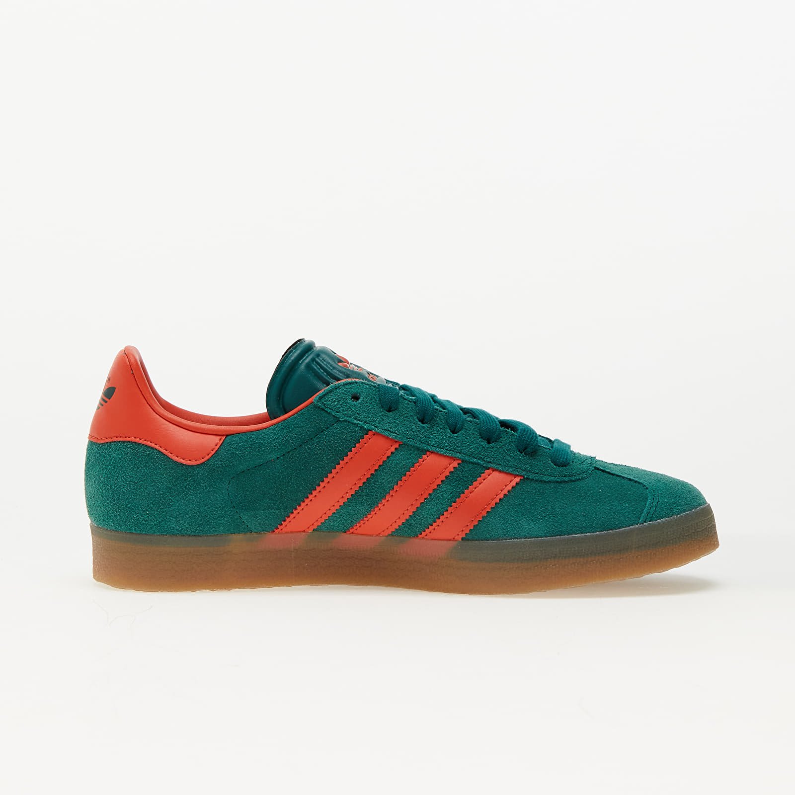 Férfi cipők adidas Gazelle Core Green/ Preloved Red/ Gum3