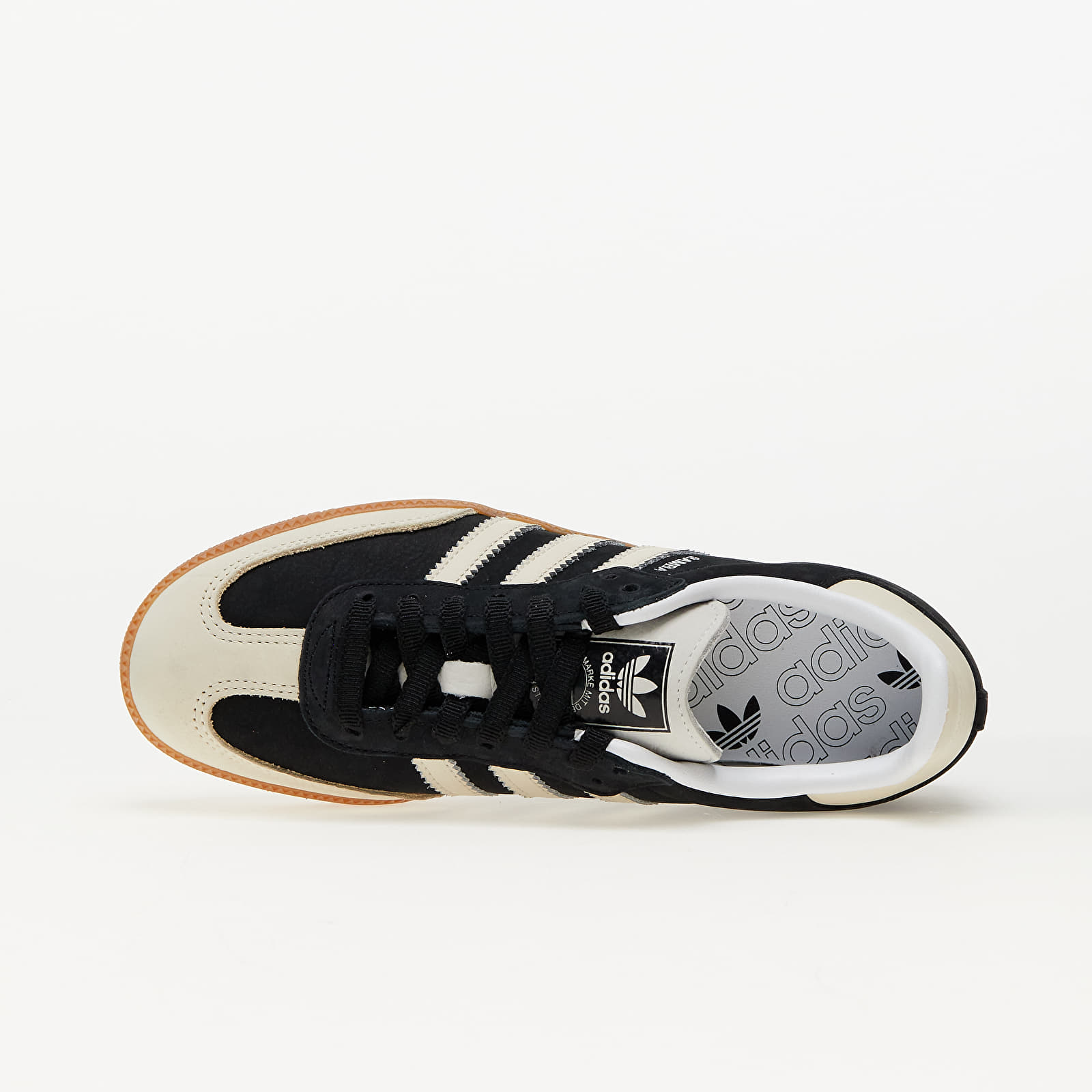 Women's shoes adidas Samba Og W Core Black/ Wonder White/ Silver Metallic