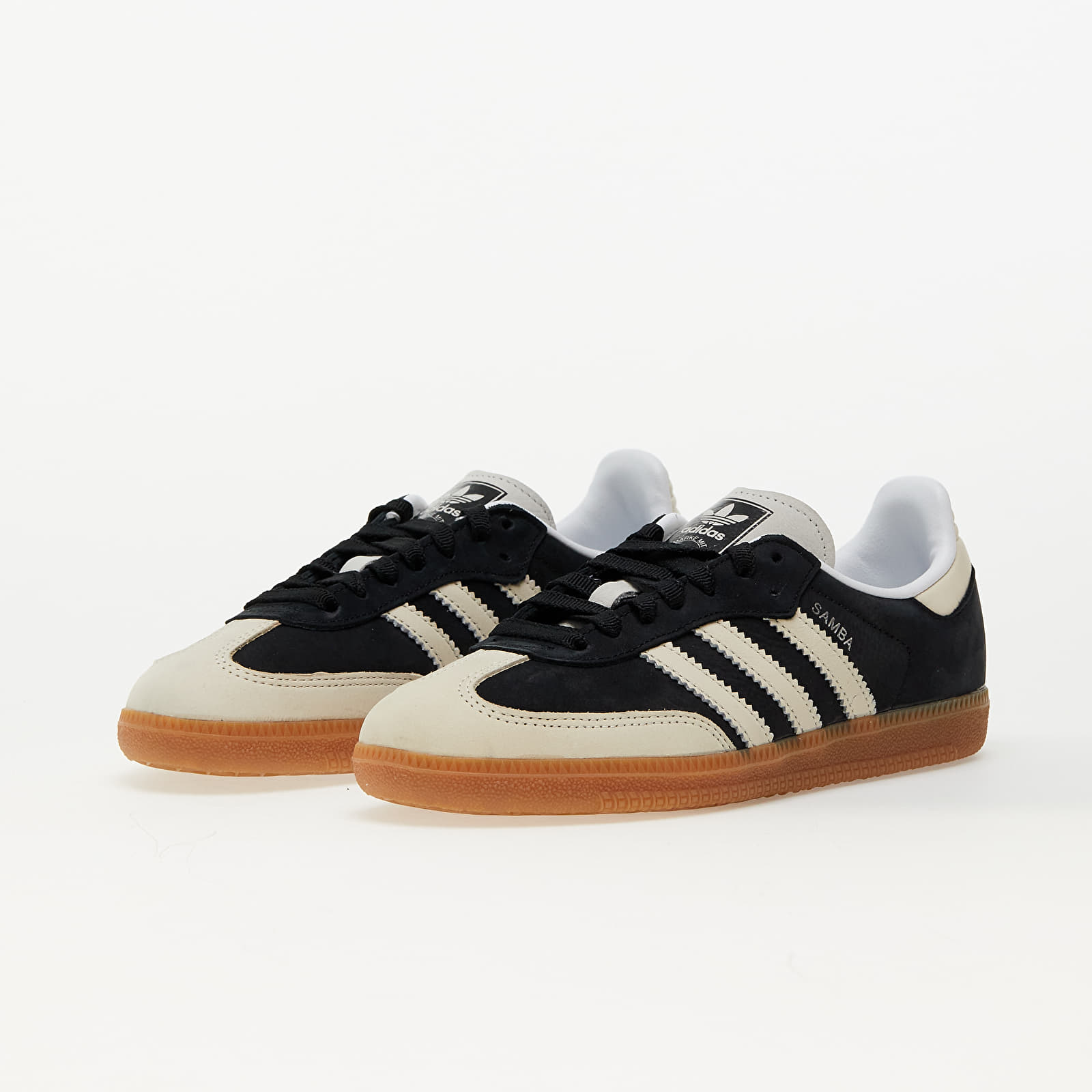 Women's shoes adidas Samba Og W Core Black/ Wonder White/ Silver Metallic