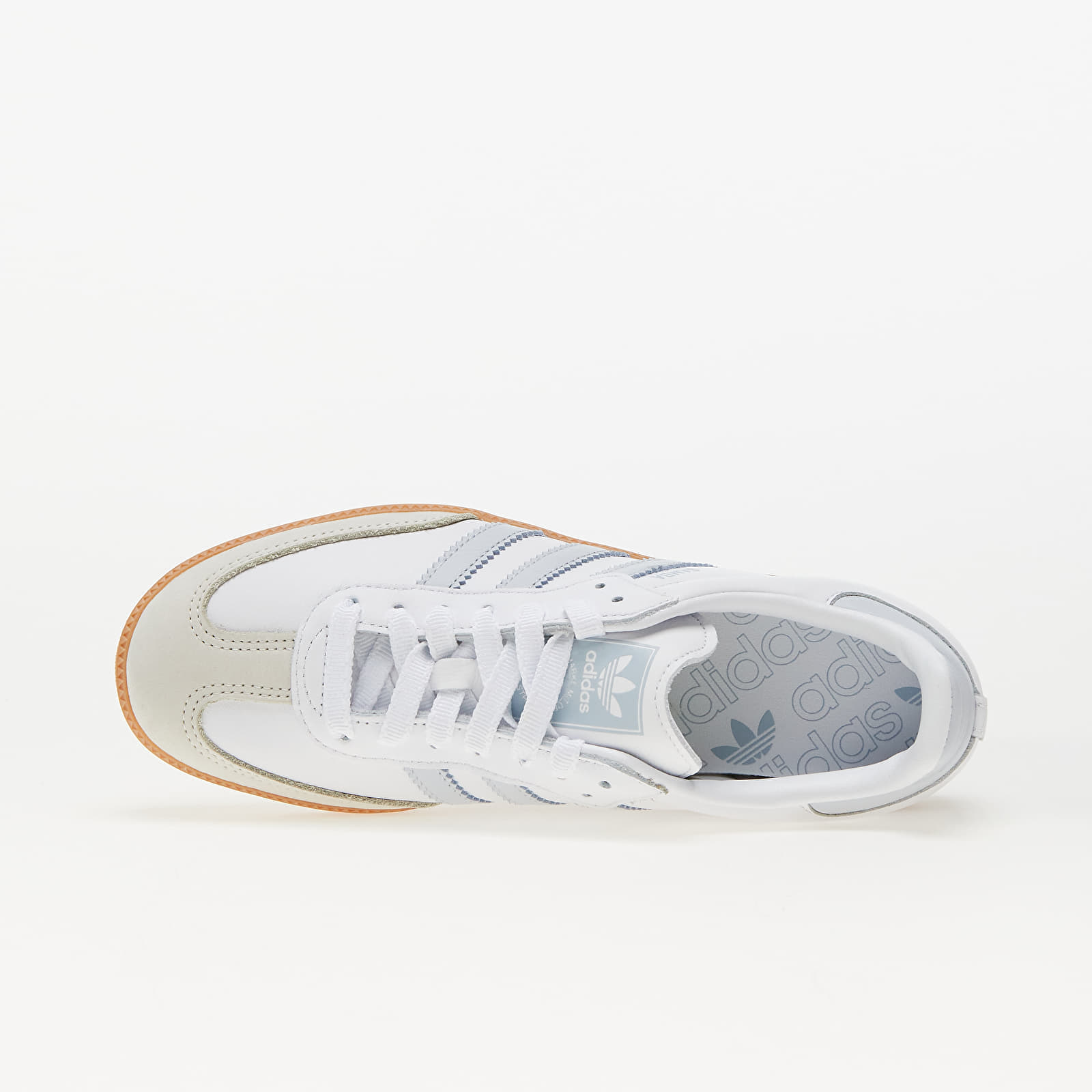 Poze adidas Samba Og W Ftw White/ Halo Blue/ Off White FootShop