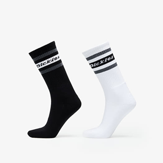 Ponožky Dickies Genola 2-Pack Sock Black/ White