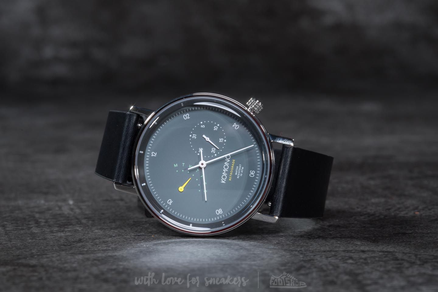 Watches Komono Walther Retrograde Blue