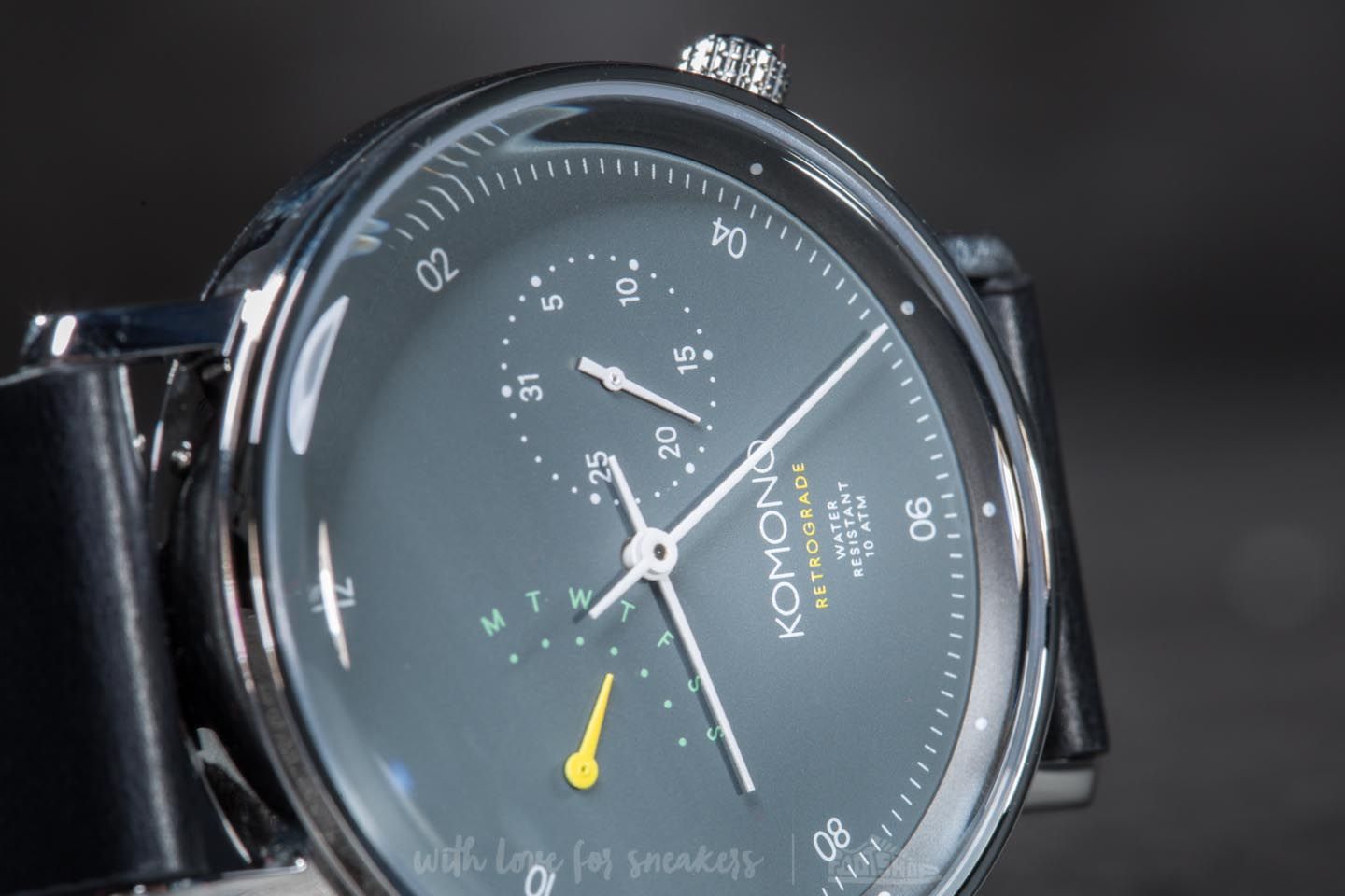 Watches Komono Walther Retrograde Blue
