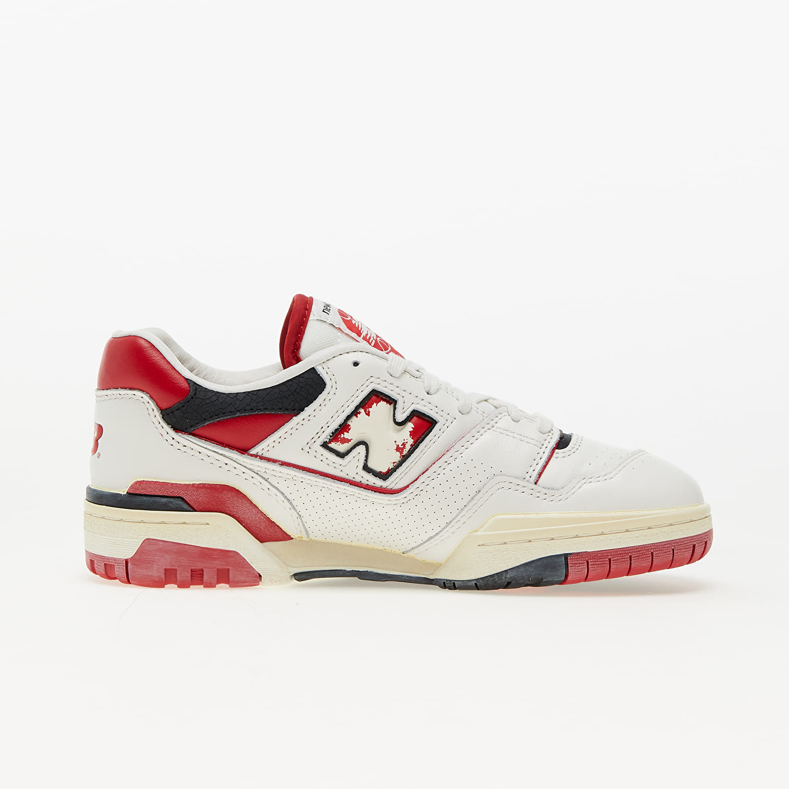 Scarpe uomo New Balance 550 Sea Salt/ Vintage Red