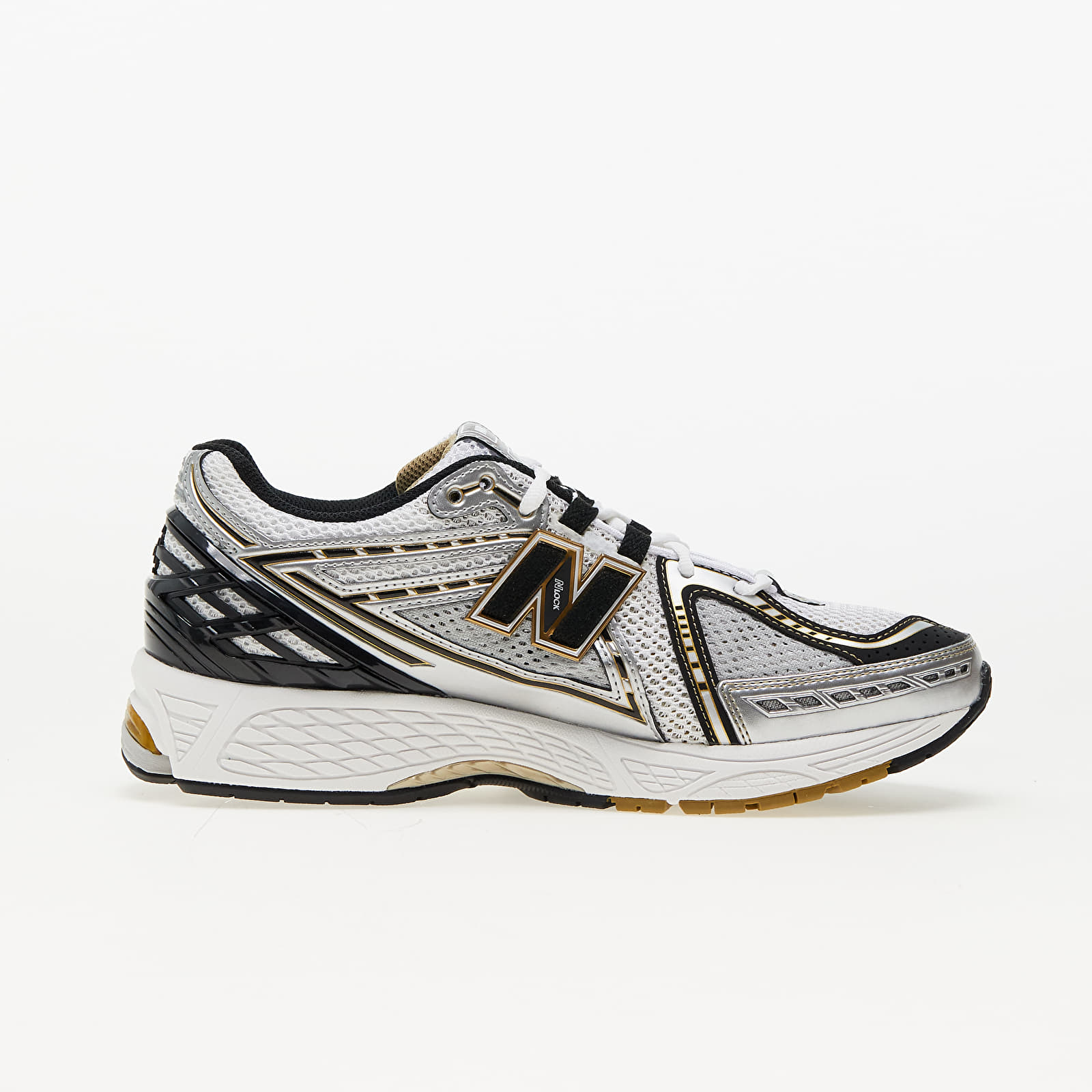 Herren Sneaker und Schuhe New Balance 1906 White/ Metallic Silver/ Metallic Gold