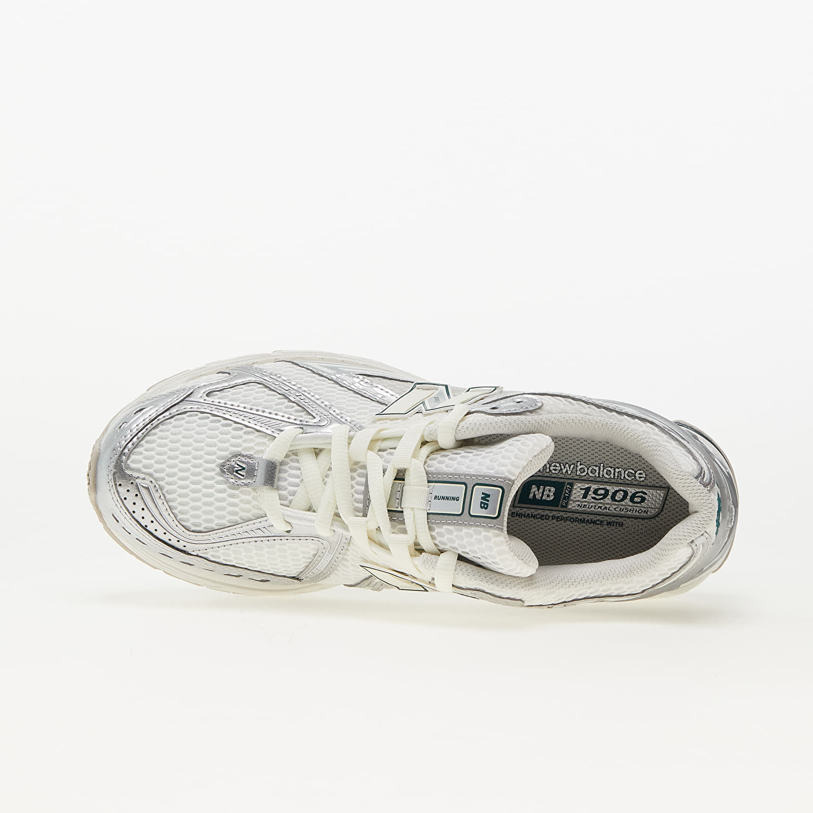 Pánske tenisky a topánky New Balance 1906 Silver Metalic/ Sea Salt/ New Spruce