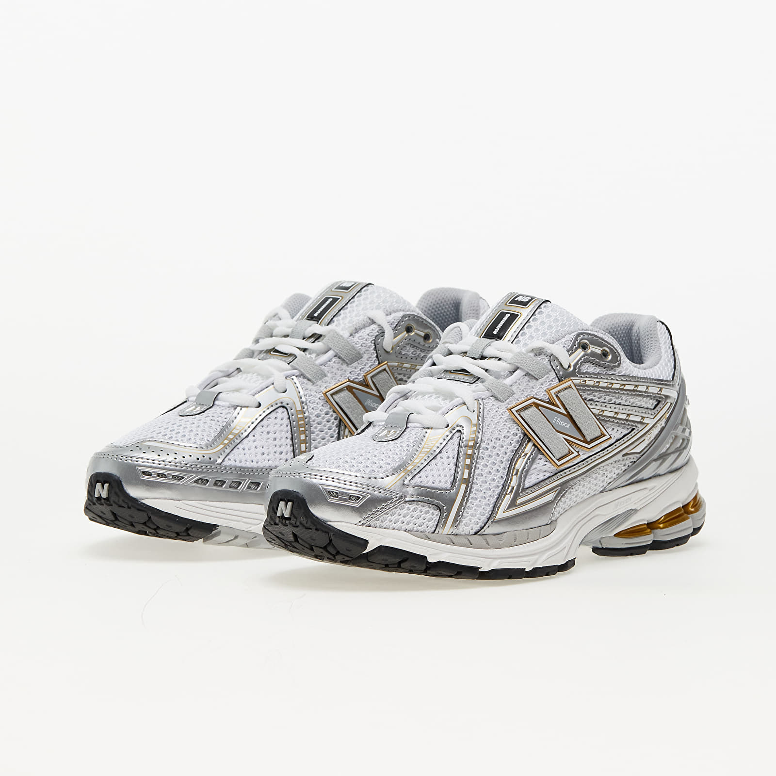 New balance silver shoes clearance