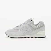 New balance 574 sea salt with silver top