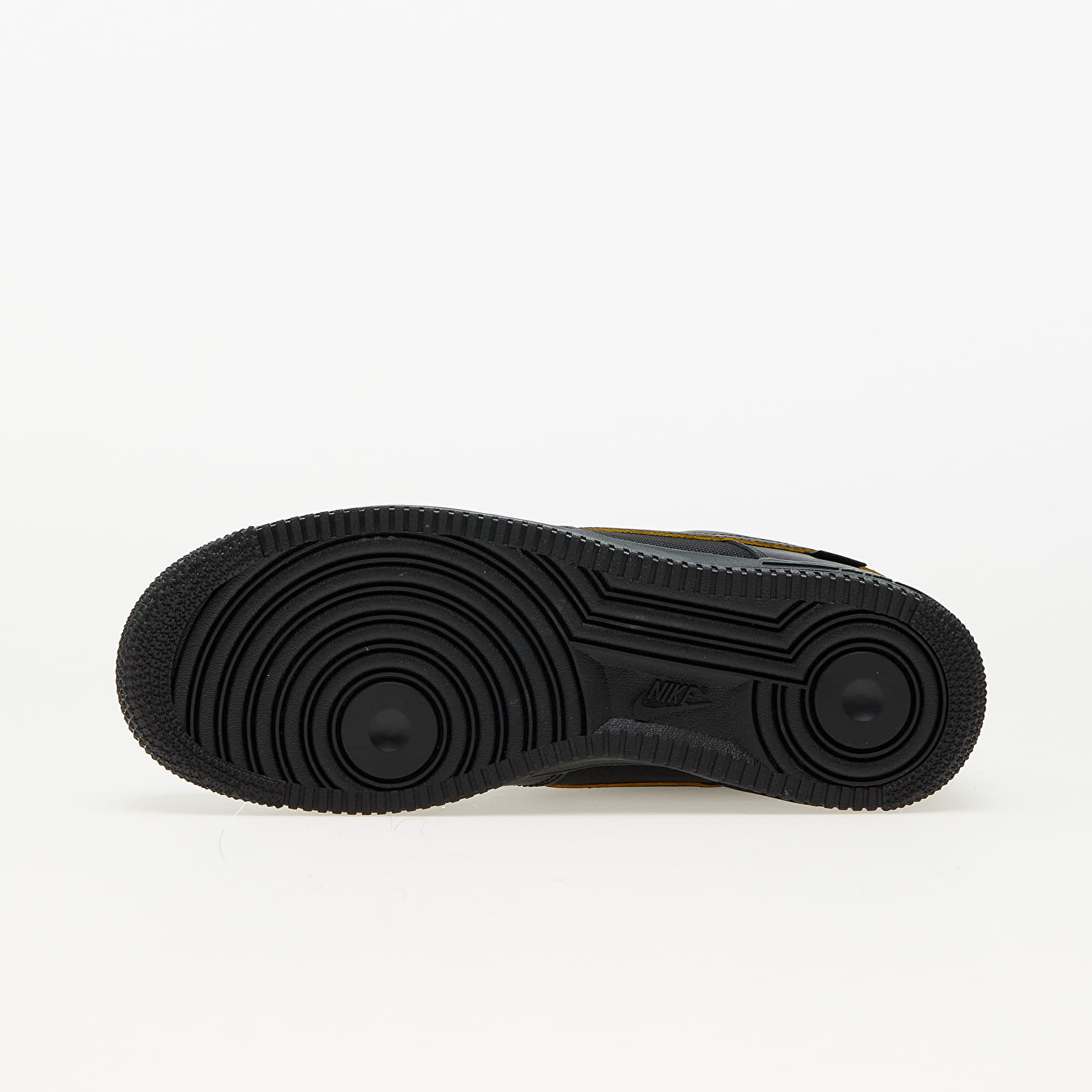 Încălțăminte și sneakerși pentru bărbați Nike Air Force 1 '07 Black/ University Gold-Dk Smoke Grey