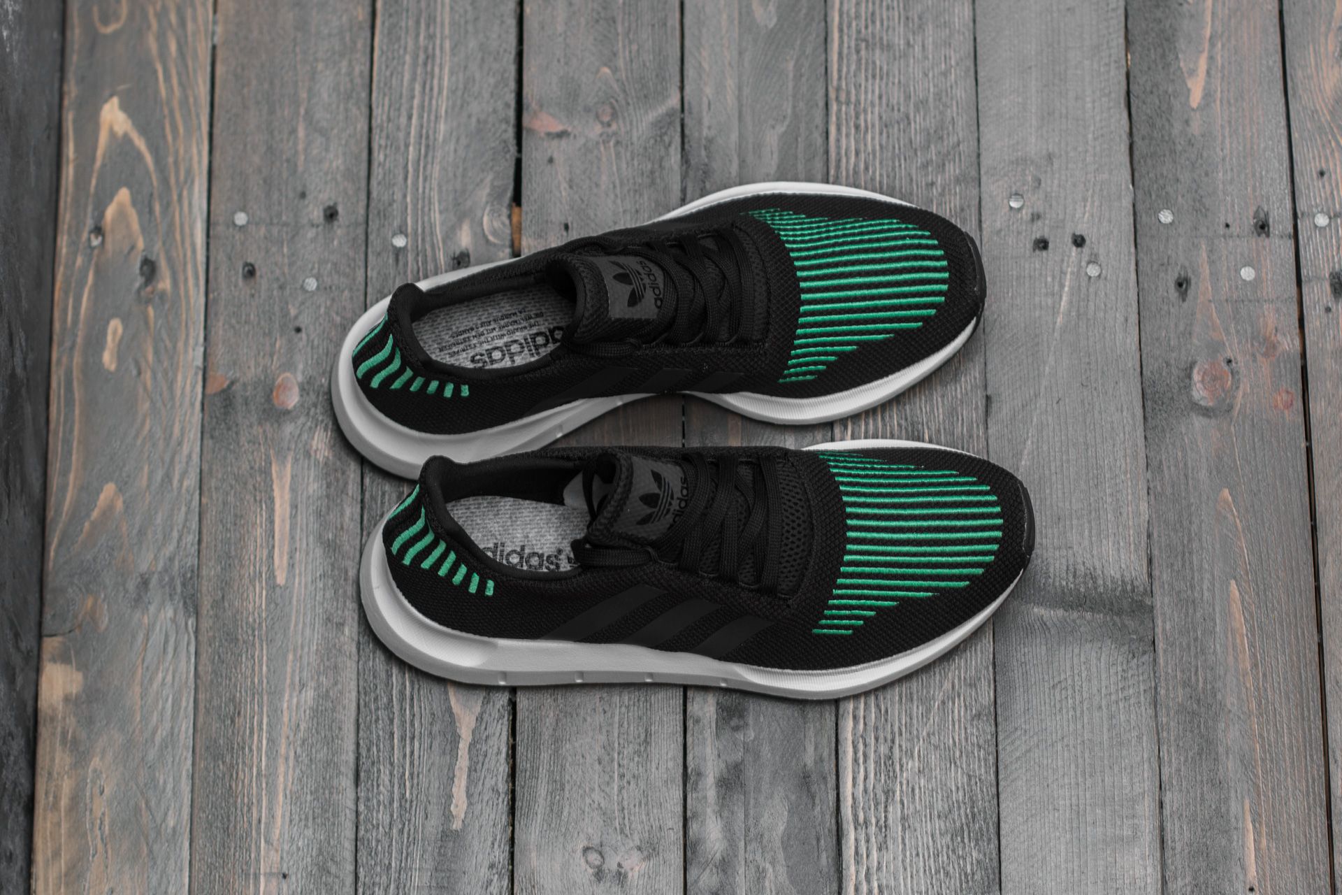 Men s shoes adidas Swift Run Core Black Utility Black Ftw White