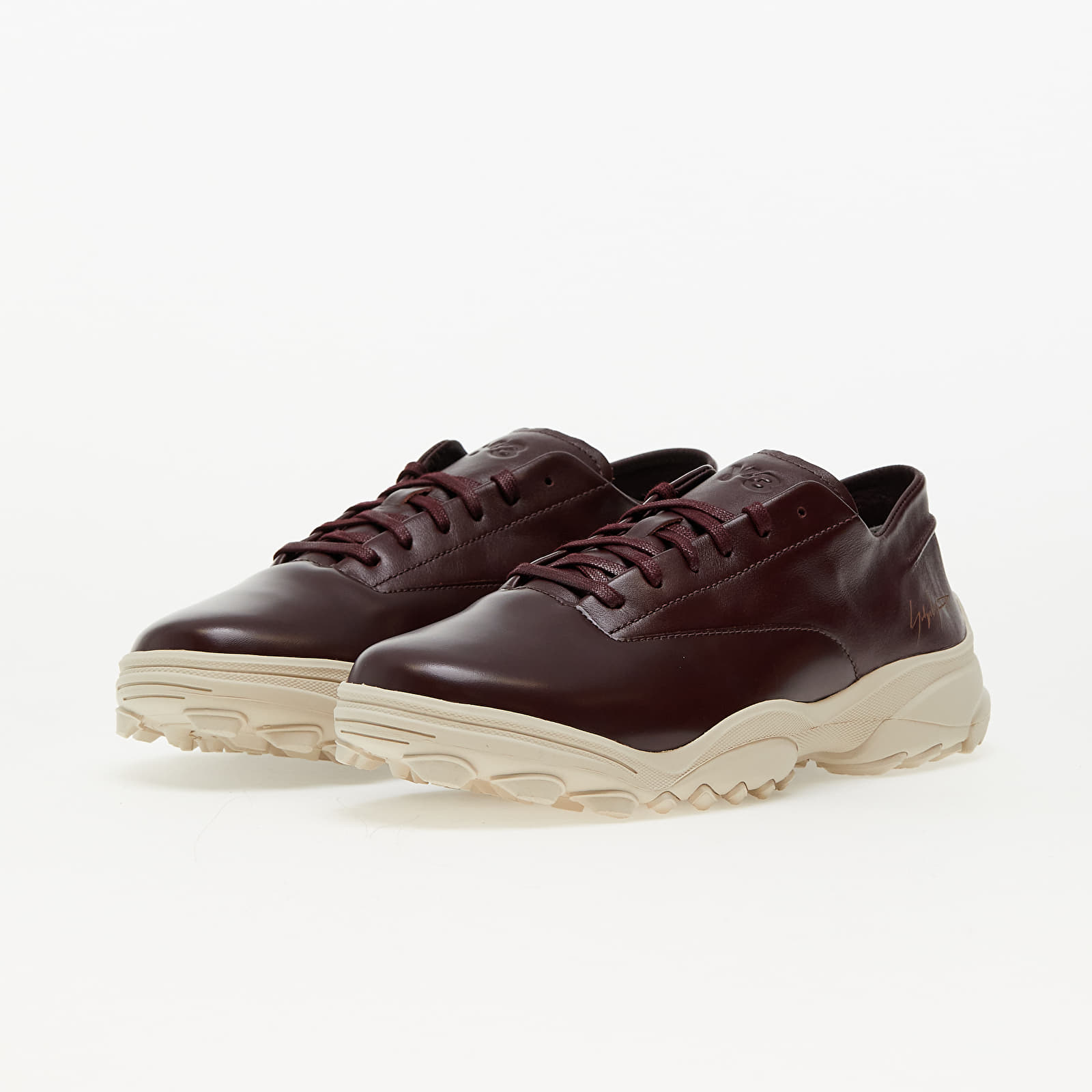 Ανδρικά παπούτσια Y-3 GSG9 Low Shadow Red/ Shadow Red/ Clear Brown