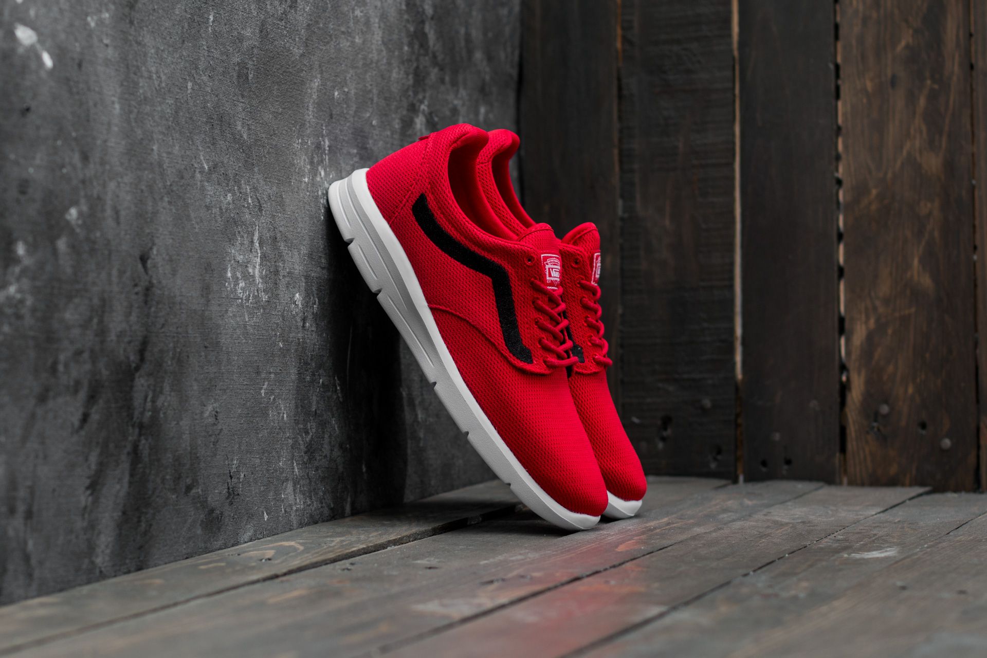 Damen Sneaker und Schuhe Vans Iso 1.5 (Pop) Racing Red