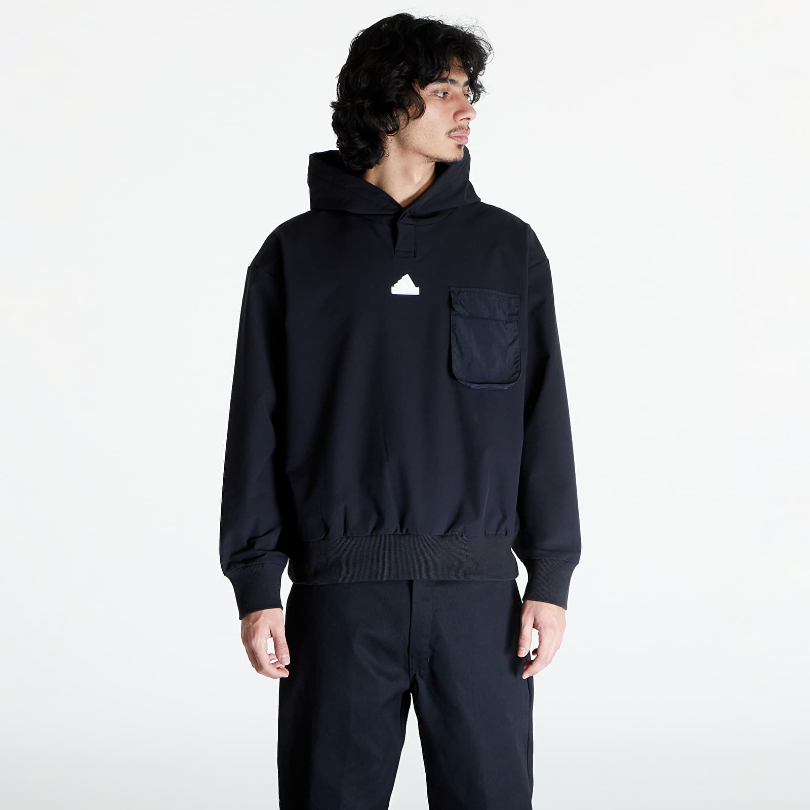 Sudaderas adidas City Escape Premium Hoodie Black