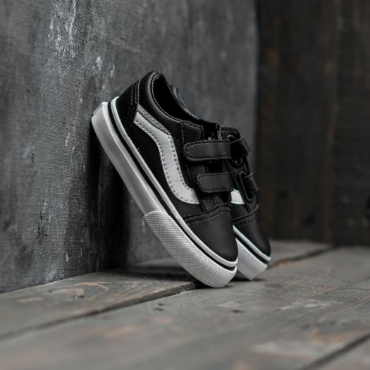 Sneaker und Schuhe für Kinder Vans Old Skool V (Classic Tumble) Black/ True  White | Footshop
