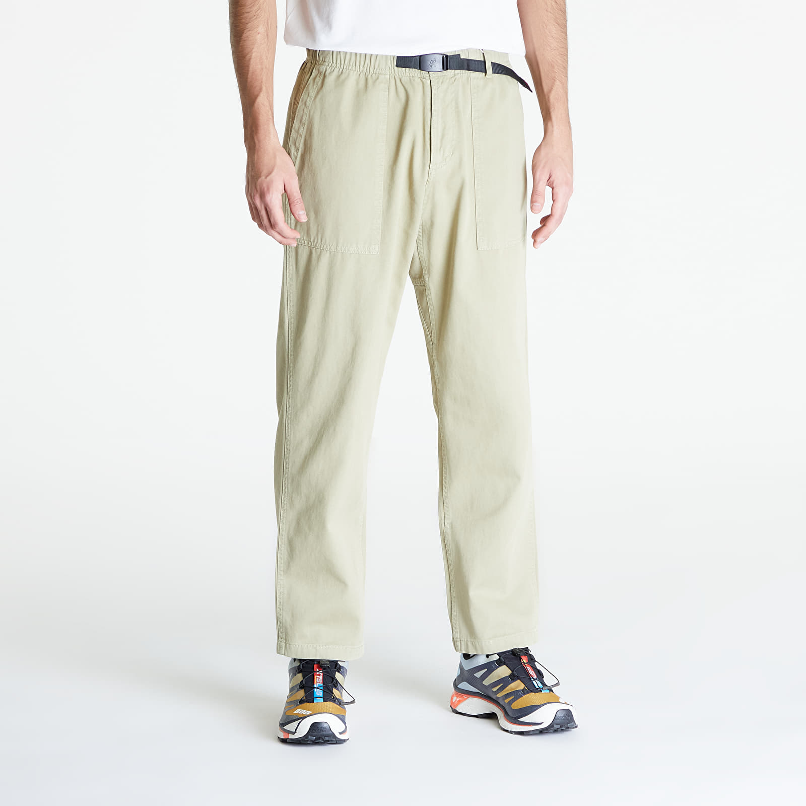Nadrágok Gramicci Loose Tapered Ridge Pant UNISEX Faded Olive