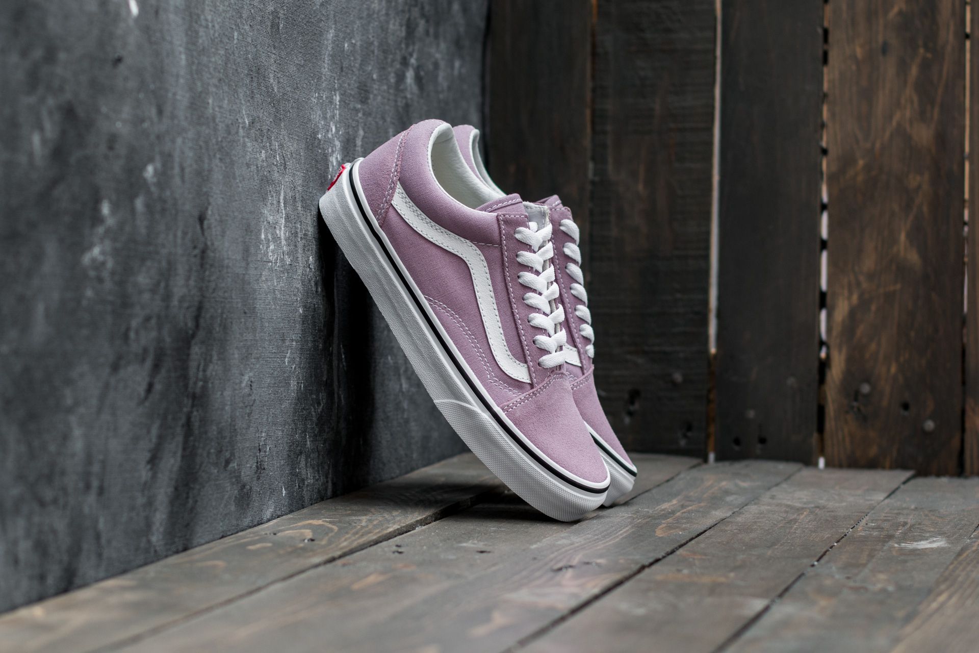 Vans old skool sea spray true white store