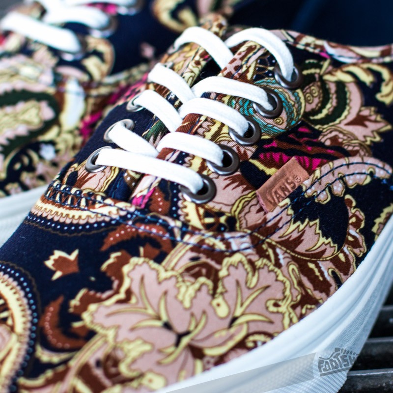 Women's shoes Vans Authentic California (Royal Paisley) Dress Blues