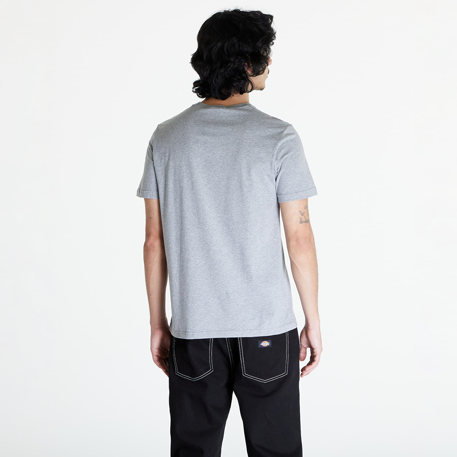 Koszulki FRED PERRY Crew Neck T-Shirt Steel Marl
