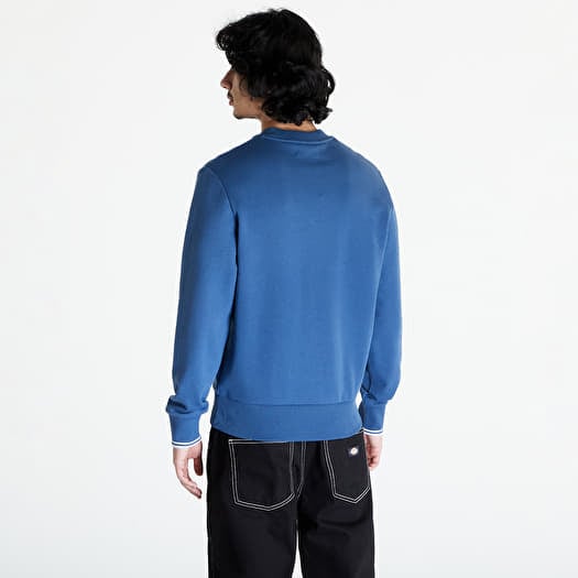 Hoodies and sweatshirts FRED PERRY Crew Neck Sweatshirt Midnight Blue Lghice Footshop