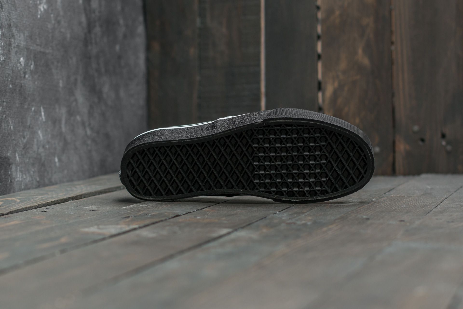 Férfi cipők Vans Authentic (Black Outsole) Harbor Grey/ True White