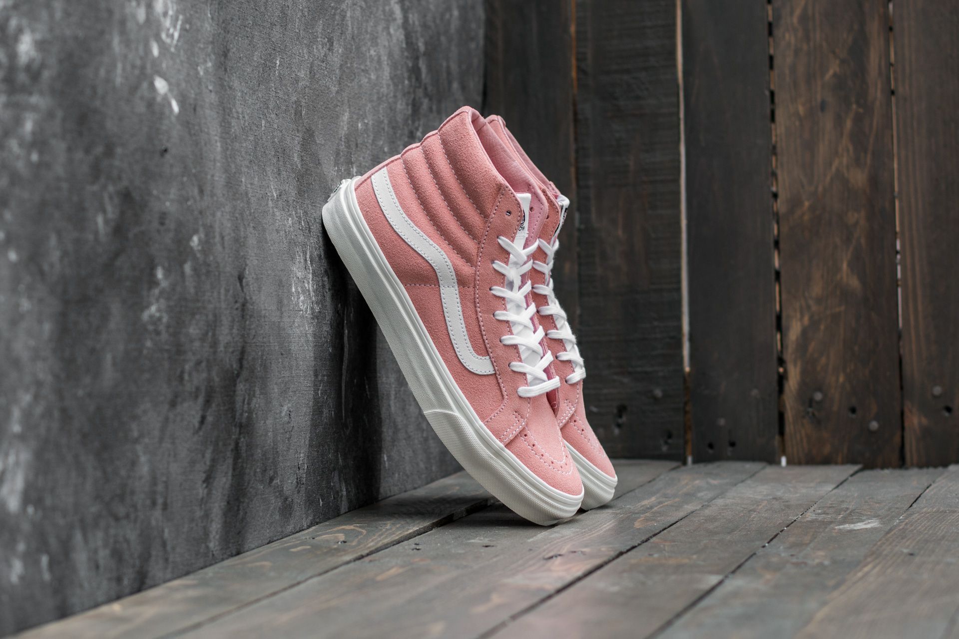 Damen Sneaker und Schuhe Vans Sk8-Hi Slim (Retro Sport) Blossom/ True White
