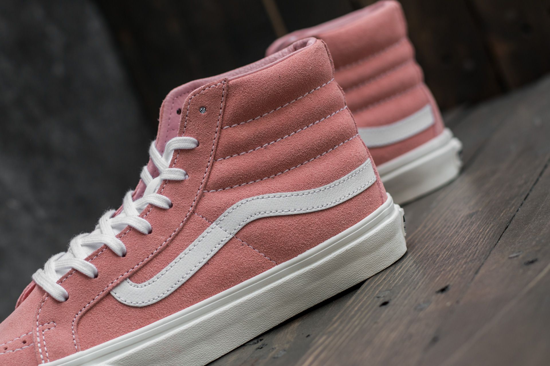 Women s shoes Vans Sk8 Hi Slim Retro Sport Blossom True White