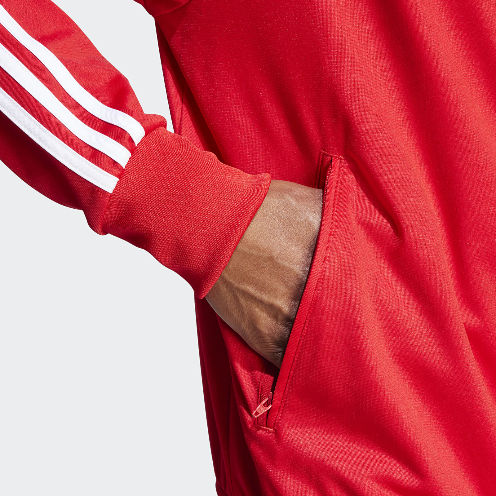 Geci adidas Fbird Track Top Better Scarlet/ White