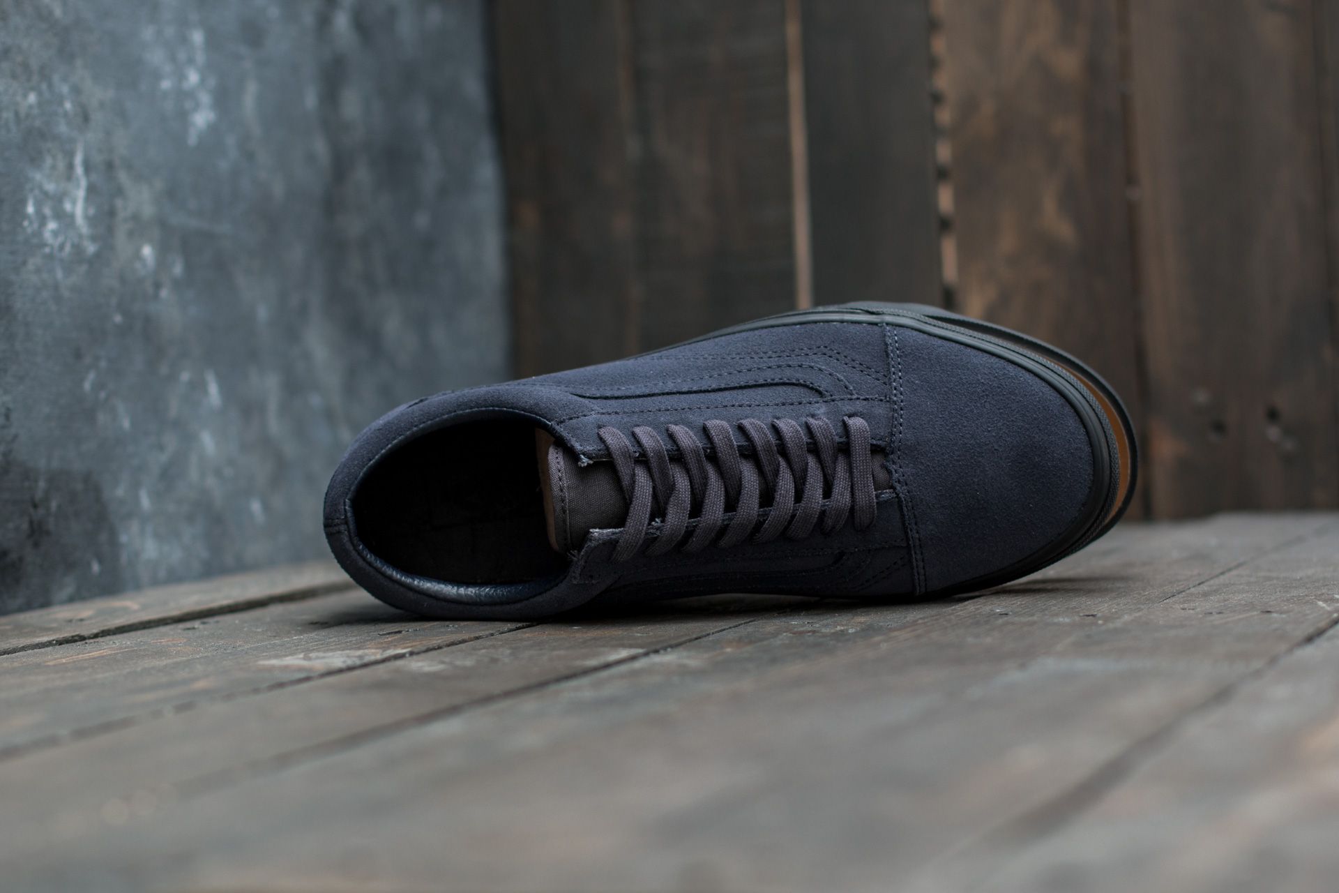 Herresko Vans Old Skool (Suede) Navy/ Black