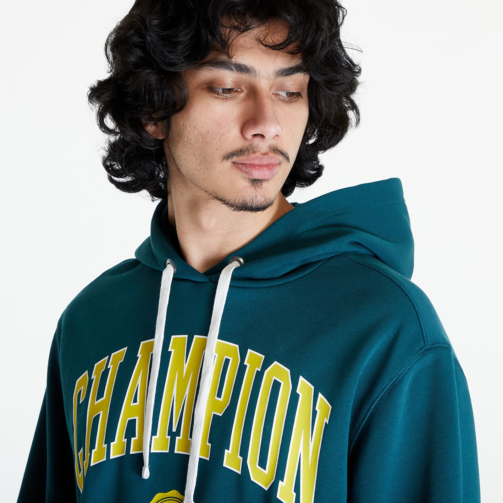 Hættetrøjer og sweatshirts Champion Hooded Sweatshirt Green