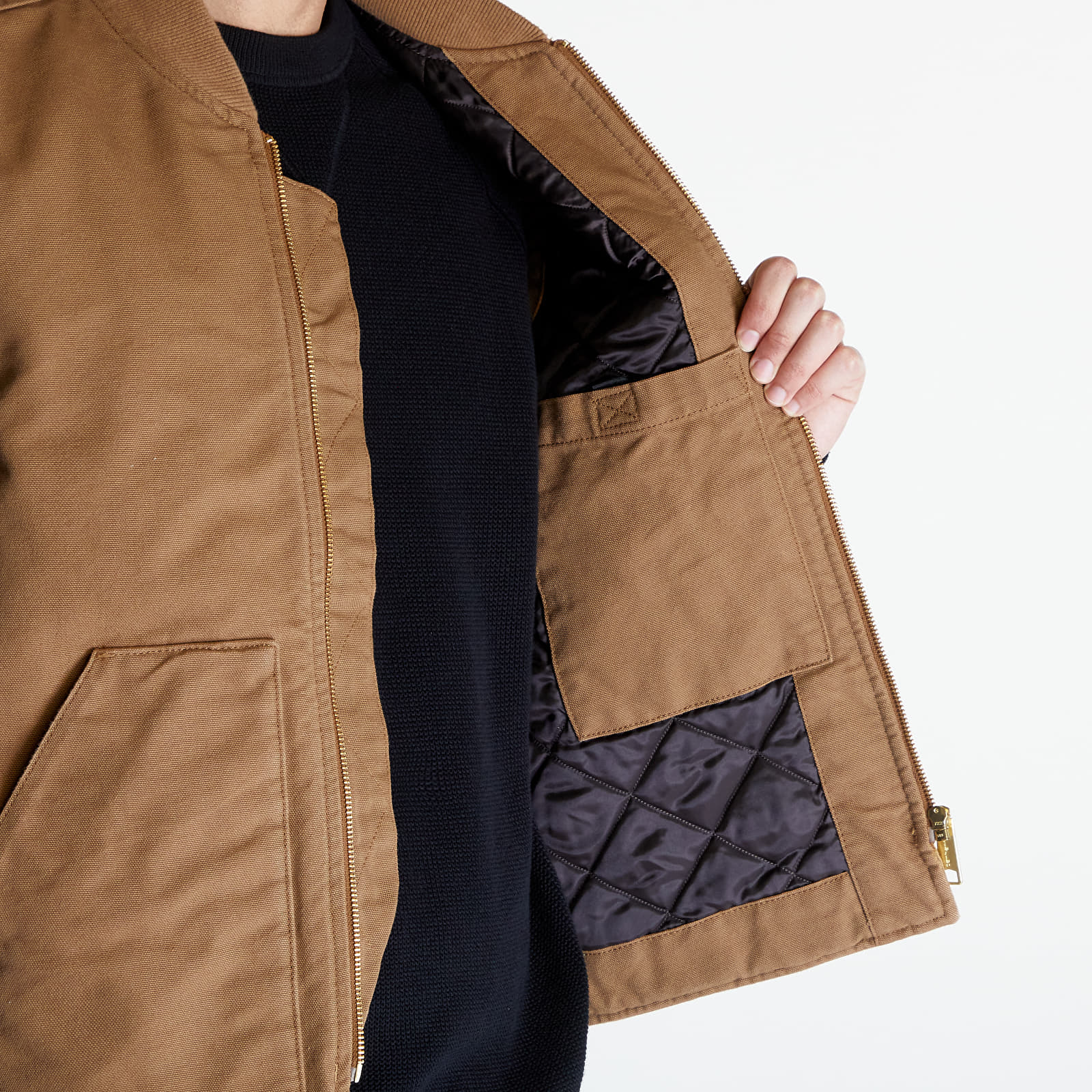 Westen Carhartt WIP Classic Vest UNISEX Hamilton Brown Rinsed | Footshop