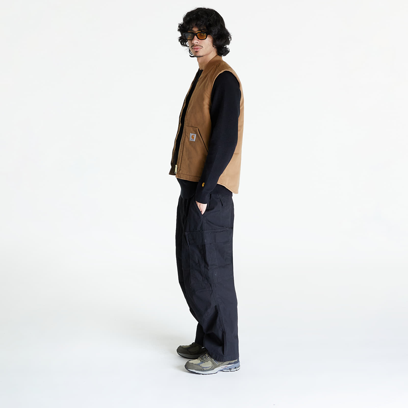 Westen Carhartt WIP Classic Vest UNISEX Hamilton Brown Rinsed | Footshop