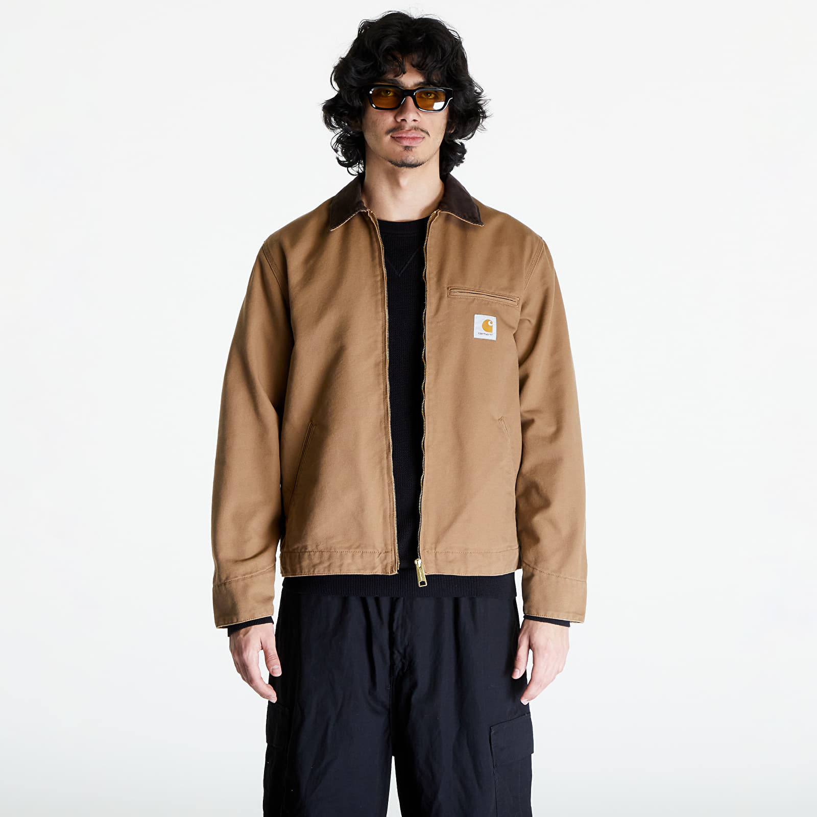 Joped Carhartt WIP Detroit Jacket UNISEX Hamilton Brown/ Tobacco Rinsed