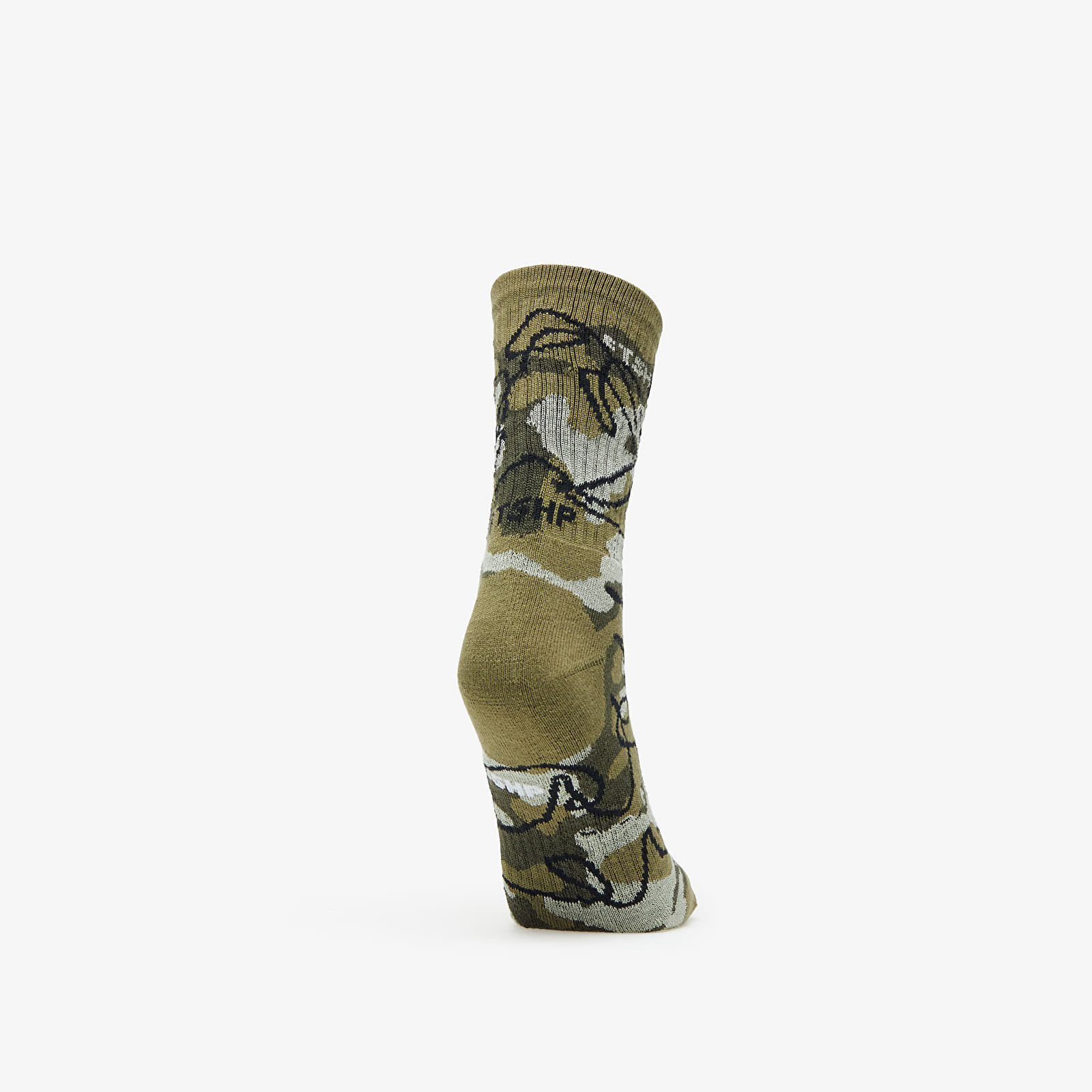 Socks Footshop The Basketball Socks Olive Camo