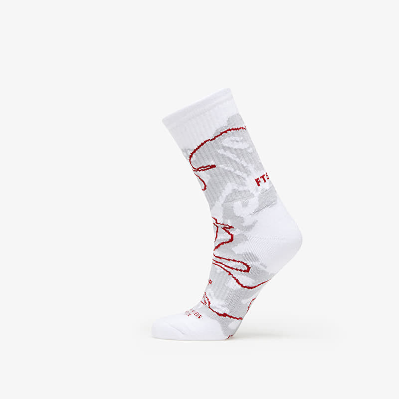 Sokker Footshop The More Basketball Socks Grey/ Wine