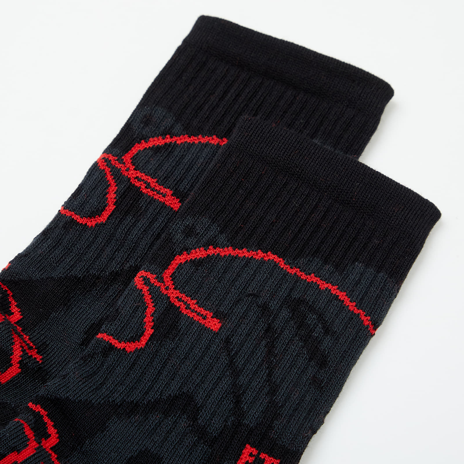 Чорапи Footshop The More Basketball Socks Black/ Red